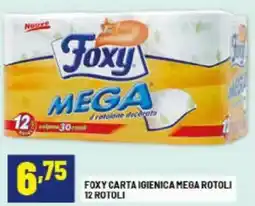 Risparmio Casa Foxy carta igienica mega rotoli offerta