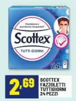 Risparmio Casa Scottex fazzoletti tuttigiorni offerta