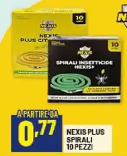 Risparmio Casa Nexis plus spirali offerta