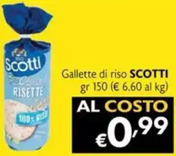 Maxi Supermercati Gallette di riso SCOTTI offerta