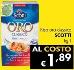 Maxi Supermercati Riso oro classico SCOTTI offerta