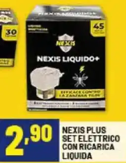 Risparmio Casa Nexis plus set elettrico con ricarica liquida offerta