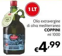 Maxi Supermercati Olio extravergine di oliva mediterraneo COPPINI offerta