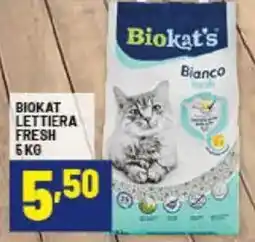 Risparmio Casa Biokat lettiera fresh offerta