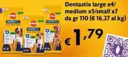 Maxi Supermercati Dentastix large x4/ medium x5/small x7 offerta