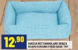 Risparmio Casa Cuccia rettangolare senza scavo cuscino fisso base tnt offerta