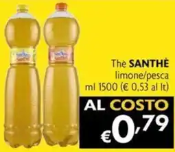 Maxi Supermercati The SANTHÈ limone/pesca offerta