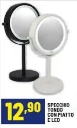 Risparmio Casa Specchio tondo con piatto e ed offerta