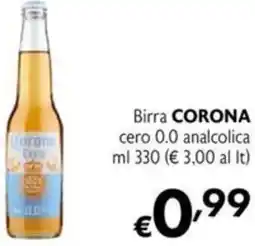 Maxi Supermercati Birra CORONA cero 0.0 analcolica offerta