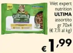 Maxi Supermercati Wet expert nutrition ULTIMA offerta