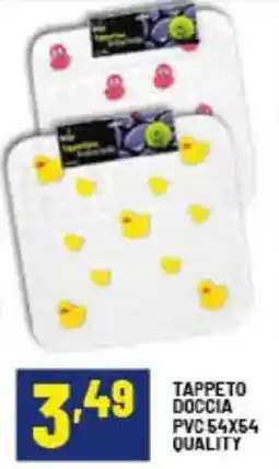 Risparmio Casa Tappeto doccia pvc 54x54 quality offerta