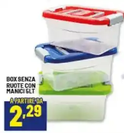 Risparmio Casa Box senza ruote con manici offerta