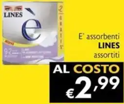Maxi Supermercati E' assorbenti LINES offerta