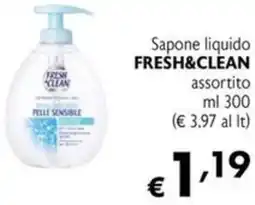 Maxi Supermercati Sapone liquido FRESH&CLEAN offerta