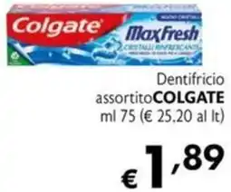 Maxi Supermercati Dentifricio assortito COLGATE offerta