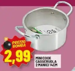 Risparmio Casa Mini cook casseruola 2 manici offerta