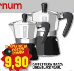 Risparmio Casa Caffettiera 1 tazza linea black pearl offerta