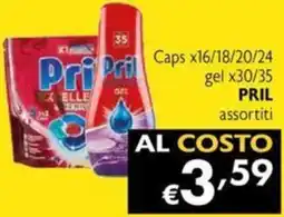 Maxi Supermercati Caps x16/18/20/24 gel x30/35 PRIL offerta