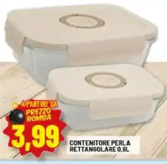 Risparmio Casa Contenitore perla rettangolare offerta
