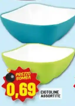 Risparmio Casa Gio' style ciotoline offerta