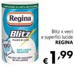 Maxi Supermercati Blitz x vetri e superfici lucide REGINA offerta