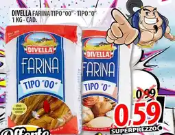 Il Genio Supermercato Divella farina tipo "00"-tipo "0" offerta