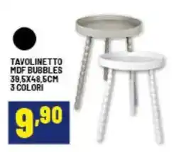 Risparmio Casa Tavolinetto mdf bubbles offerta