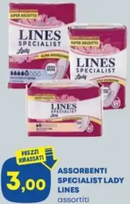 Panorama Assorbenti SPECIALIST LADY LINES offerta