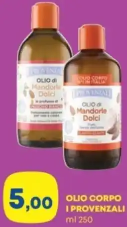 Panorama Olio corpo I PROVENZALI offerta