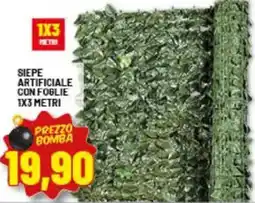 Risparmio Casa Siepe artificiale con foglie offerta
