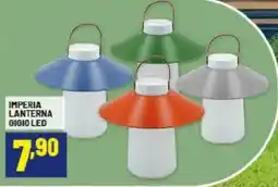 Risparmio Casa Imperia lanterna gigio led offerta