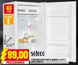 Risparmio Casa seleco FRIGORIFERO PORTA SINGOLA 83 LT SRS-120DTE offerta