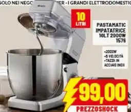 Risparmio Casa Ariete PASTAMATIC IMPATATRICE 10LT 2000W 1576 offerta