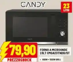 Risparmio Casa CANDY FORNO A MICROONDE 23LT CMGA23TNDB/ST offerta