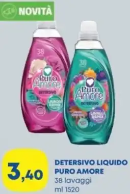 Panorama Detersivo liquido PURO AMORE offerta