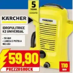 Risparmio Casa Kärcher idropulitrice K2 universal offerta