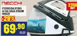 Risparmio Casa NECCHI FERRO DA STIRO A CALDAIA 2350W NS620 offerta