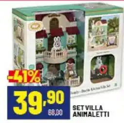 Risparmio Casa Set villa animaletti offerta