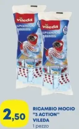Panorama Ricambio mocio "3 action"VILEDA offerta