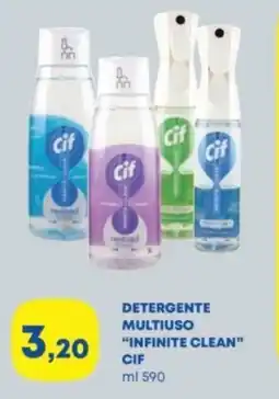 Panorama Detergente multiuso "infinite clean" CIF offerta