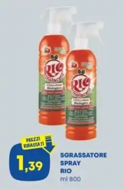 Panorama Sgrassatore spray RIO offerta