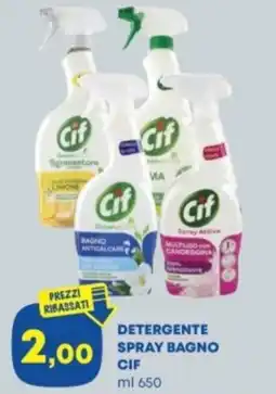 Panorama Detergente spray bagno CIF offerta