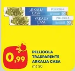 Panorama Pellicola trasparente ARKALIA CASA mt 50 offerta