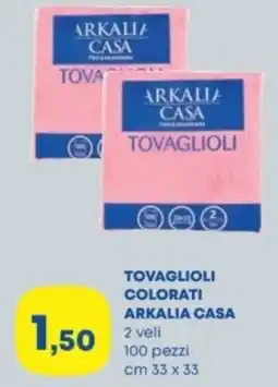 Panorama Tovaglioli colorati ARKALIA CASA offerta