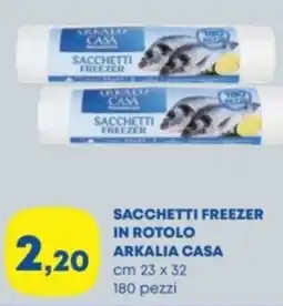 Panorama Sacchetti freezer in rotolo ARKALIA CASA offerta