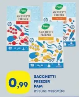 Panorama Sacchetti freezer PAM offerta