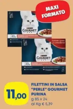 Panorama Filettini in salsa "perle" gourmet PURINA offerta