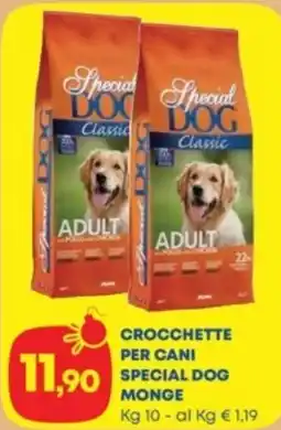 Panorama Crocchette per cani special dog MONGE offerta