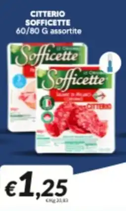 Supermercati Visotto Citterio sofficette offerta