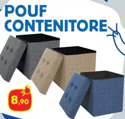 Panorama Pouf contenitore offerta